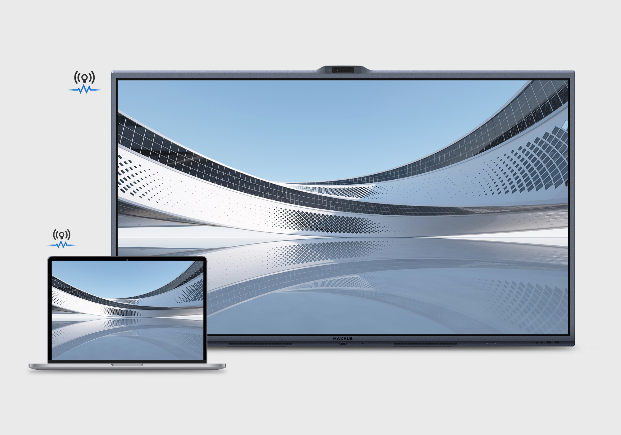 PC やスマートフォンからワイヤレス投影