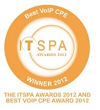 ITSPA's Best VoIP Customer Premises Equipment award